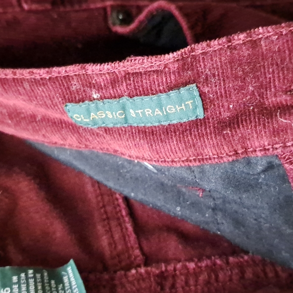 Ralph Lauren Red Corduroy Pants - Picture 7 of 7